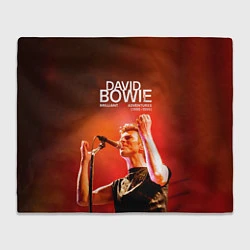 Плед флисовый Brilliant Live Adventures - David Bowie, цвет: 3D-велсофт