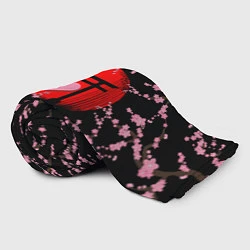Плед флисовый Сакура Япония Japan Z, цвет: 3D-велсофт — фото 2