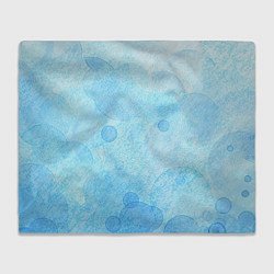 Плед флисовый Пузыри воздуха, цвет: 3D-велсофт