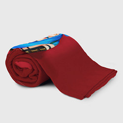 Плед флисовый Зайка Ашникко, цвет: 3D-велсофт — фото 2