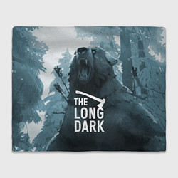 Плед флисовый The Long Dark медведь, цвет: 3D-велсофт