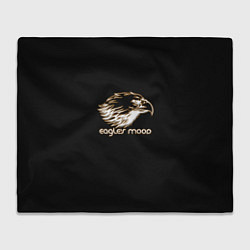 Плед флисовый Eagles mood, цвет: 3D-велсофт