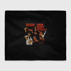 Плед флисовый Sheer Heart Attack - Queen, цвет: 3D-велсофт