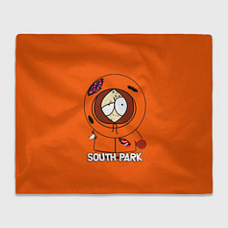Плед флисовый South Park - Южный парк Кенни, цвет: 3D-велсофт