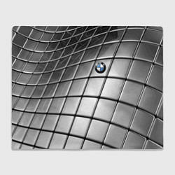 Плед флисовый BMW pattern 2022, цвет: 3D-велсофт