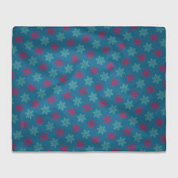 Плед флисовый Christmas Pattern New, цвет: 3D-велсофт