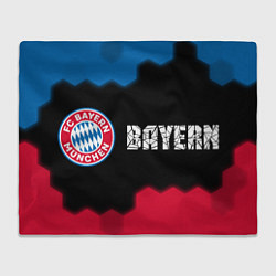Плед флисовый BAYERN Bayern - Графика, цвет: 3D-велсофт
