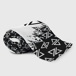 Плед флисовый Адель певица паттерн, цвет: 3D-велсофт — фото 2