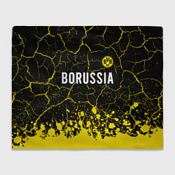 Плед флисовый BORUSSIA Брызги, цвет: 3D-велсофт