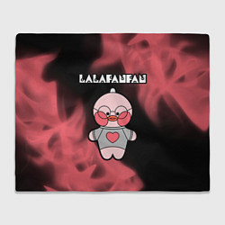 Плед LALAFANFAN - СЕРДЕЧКО Огонь