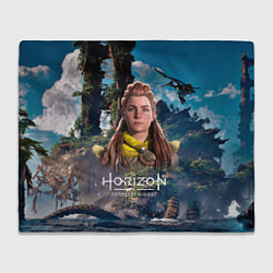 Плед флисовый Horizon Aloy Элой, цвет: 3D-велсофт