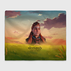 Плед флисовый Horizon Forbidden West Aloy, цвет: 3D-велсофт