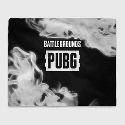 Плед флисовый ПАБГ: БАТЛГРАУНД PUBG Fire, цвет: 3D-велсофт