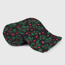 Плед флисовый Лепетски и листья, цвет: 3D-велсофт — фото 2