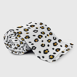 Плед флисовый Пятна леопарда leopard spots, цвет: 3D-велсофт — фото 2