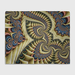 Плед флисовый Designer pattern, цвет: 3D-велсофт
