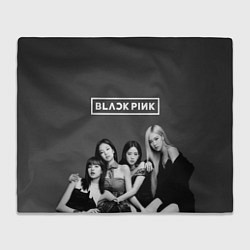 Плед флисовый BLACKPINK BW Divas, цвет: 3D-велсофт