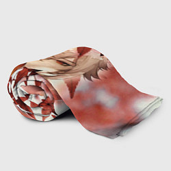 Плед флисовый Кадзуха и кленовые листья, цвет: 3D-велсофт — фото 2