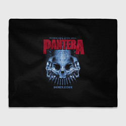 Плед флисовый Pantera Domination, цвет: 3D-велсофт