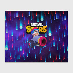 Плед флисовый Bonny brawlstars Бонни, цвет: 3D-велсофт