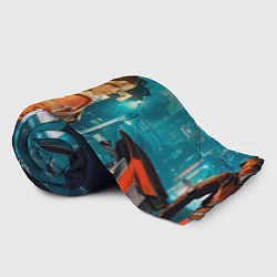 Плед флисовый Панам Nightcity, цвет: 3D-велсофт — фото 2