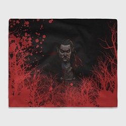 Плед флисовый Vampire Survivors art, цвет: 3D-велсофт