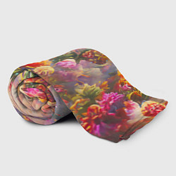 Плед флисовый Цветущий сад, цвет: 3D-велсофт — фото 2