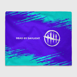 Плед флисовый DEAD BY DAYLIGHT - Краска, цвет: 3D-велсофт