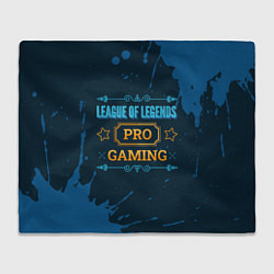 Плед флисовый Игра League of Legends: PRO Gaming, цвет: 3D-велсофт