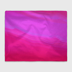 Плед флисовый Neon pink bright abstract background, цвет: 3D-велсофт