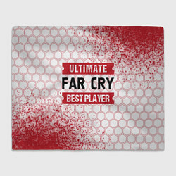 Плед флисовый Far Cry: Best Player Ultimate, цвет: 3D-велсофт