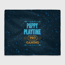Плед флисовый Игра Poppy Playtime: pro gaming, цвет: 3D-велсофт
