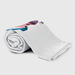 Плед флисовый BTS Taehyung, цвет: 3D-велсофт — фото 2