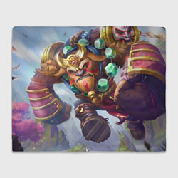 Плед флисовый Шейкер в деле, цвет: 3D-велсофт