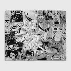 Плед флисовый Да я паук и что с того pattern, цвет: 3D-велсофт
