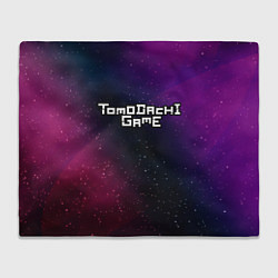 Плед флисовый Tomodachi Game gradient space, цвет: 3D-велсофт