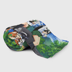 Плед флисовый Девушки на привале, цвет: 3D-велсофт — фото 2