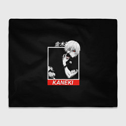 Плед флисовый Tokyo Ghoul - Kaneki Ken, цвет: 3D-велсофт