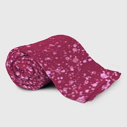 Плед флисовый Текстура Розовый взрыв, цвет: 3D-велсофт — фото 2