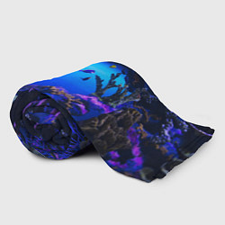 Плед флисовый Морской аквариум, цвет: 3D-велсофт — фото 2