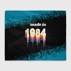 Плед флисовый Made in 1984: liquid art, цвет: 3D-велсофт