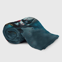 Плед флисовый Бешенный клоун, цвет: 3D-велсофт — фото 2