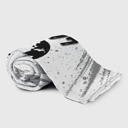 Плед флисовый На Земле с 1977: краска на светлом, цвет: 3D-велсофт — фото 2