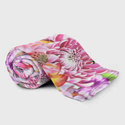 Плед флисовый Цветочный рай, цвет: 3D-велсофт — фото 2