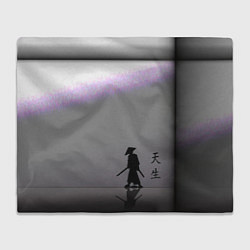 Плед флисовый Путь Samurai, цвет: 3D-велсофт