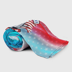 Плед флисовый American freedom, цвет: 3D-велсофт — фото 2