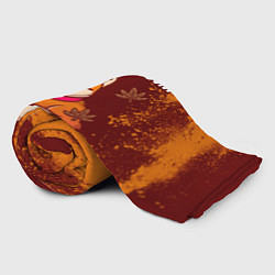 Плед флисовый Анастасия осенняя лисичка, цвет: 3D-велсофт — фото 2