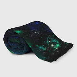 Плед флисовый Космос Звёздное небо, цвет: 3D-велсофт — фото 2
