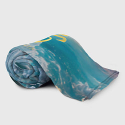 Плед флисовый Иероглиф Мечта, цвет: 3D-велсофт — фото 2