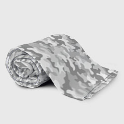 Плед флисовый Камуфляж серый, цвет: 3D-велсофт — фото 2
